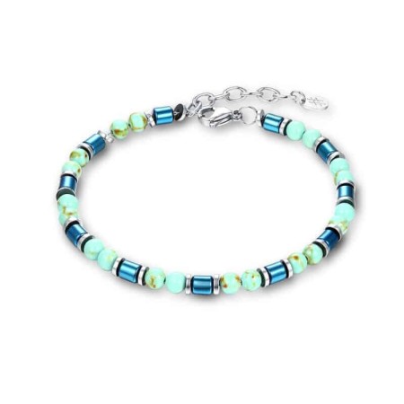 BRAND  Bracciale Uomo Pietre e Ematite