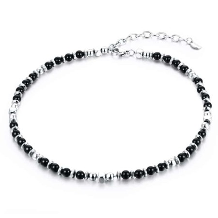 BRAND  Collana Pietre Nere