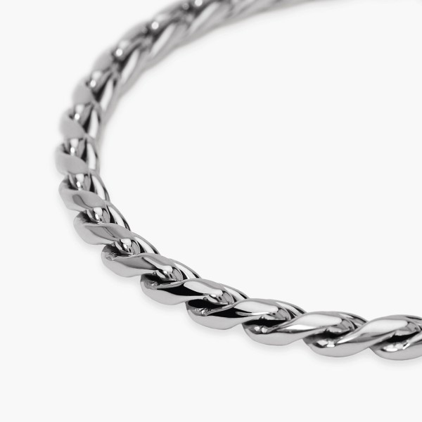 Kidult -  Bracciale uomo in acciaio con catena cardano Style 34