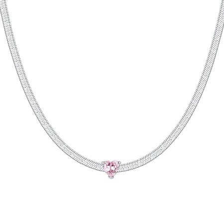 Acquista ora LUCA BARRA  -  COLLANA DONNA IN ACCIAIO | Alba Gioielli