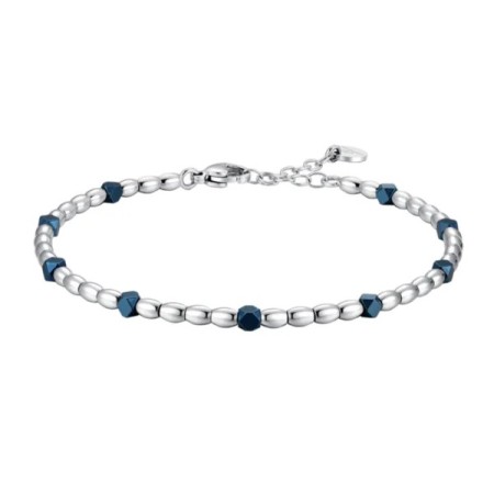 Acquista ora Luca Barra   -   BRACCIALE UOMO IN ACCIAIO PAPA' SEI LA MIA ANCORA | Alba Gioielli