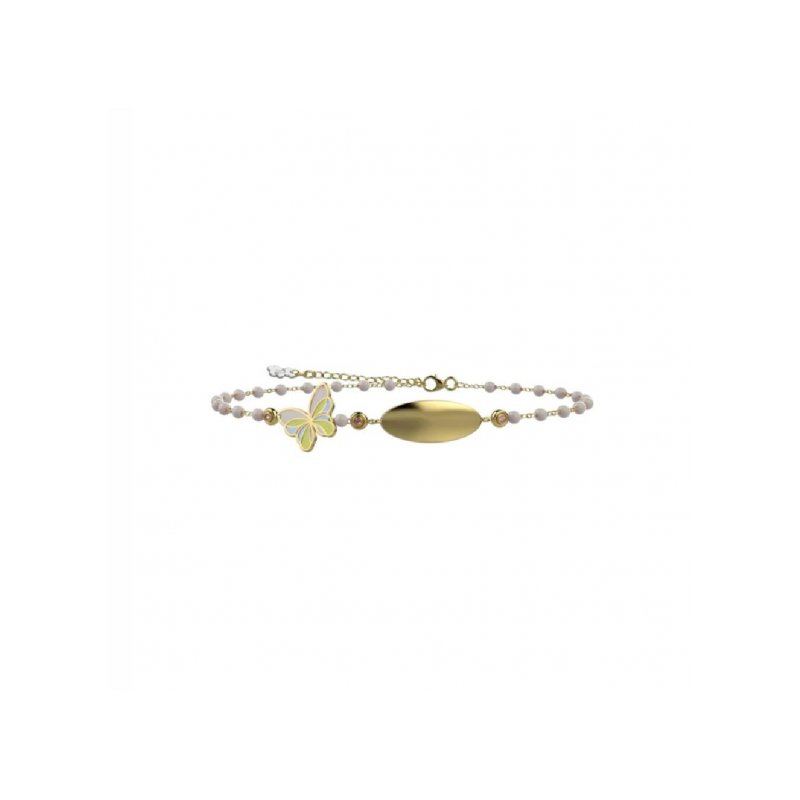 Acquista ora Nanãn   Bracciale Cuori Rosa Argento | Alba Gioielli