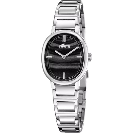 LOTUS   -  Orologio donna 2Gether nero con cinturino in acciaio