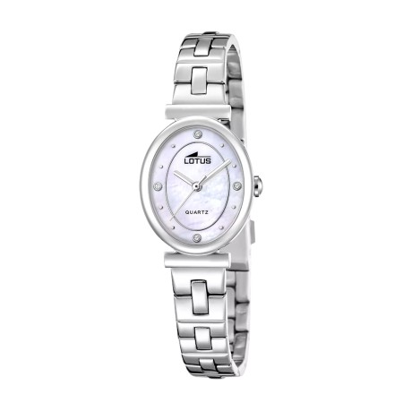LOTUS   -  Orologio donna 2Gether bianco con cinturino in acciaio