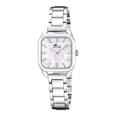 LOTUS   -  Orologio donna 2Gether bianco con cinturino in acciaio
