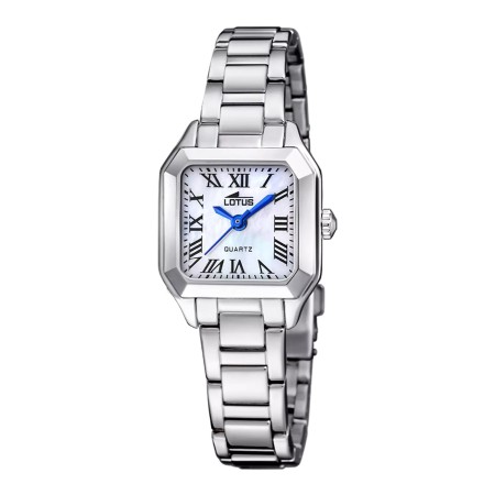 LOTUS   -  Orologio da donna Lotus Old Money con quadrante bianco e bracciale in acciaio