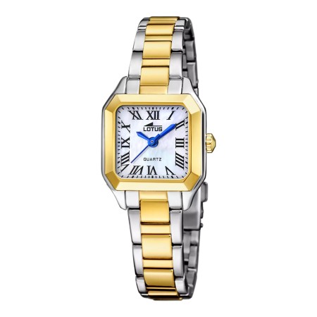 LOTUS   -  Orologio da donna Lotus Old Money con quadrante argento e bracciale bicolore