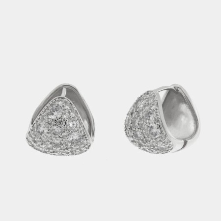 Acquista ora copia di BySimon - Orecchini in Argento con perla a lobo | Alba Gioielli