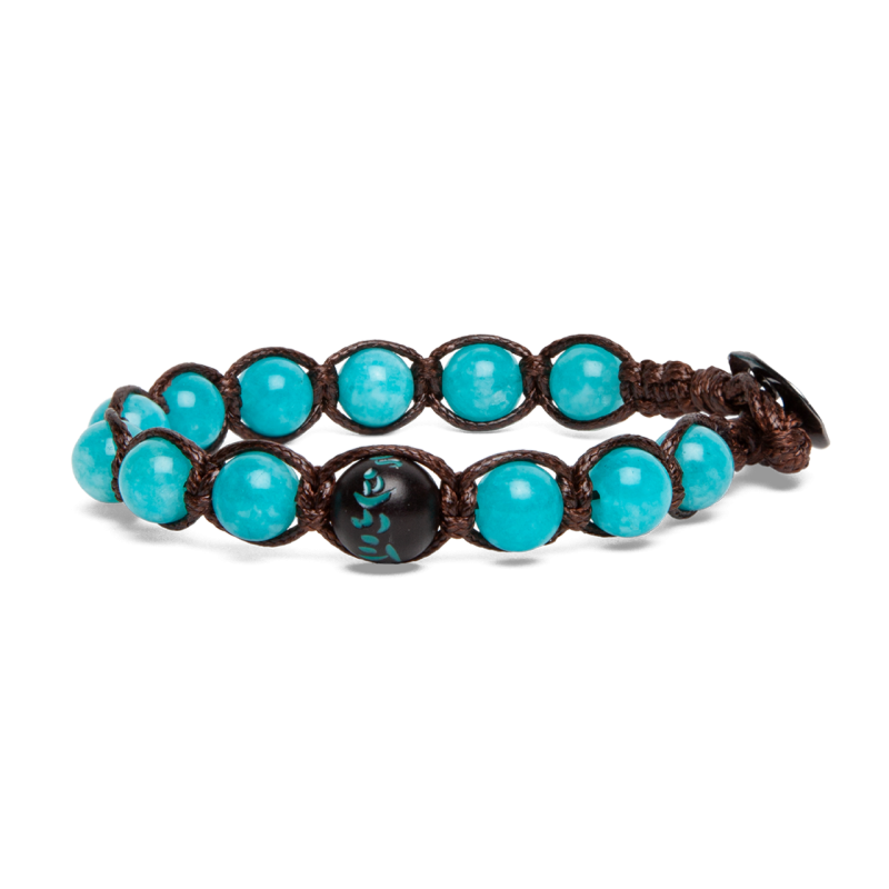 Acquista ora TAMASHII Bracciale Agata Blu | Alba Gioielli