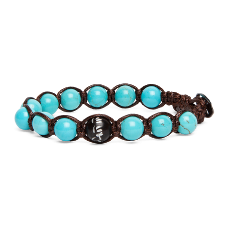 Acquista ora TAMASHII Bracciale Agata Blu | Alba Gioielli