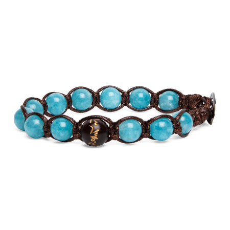Acquista ora TAMASHII Bracciale Agata Blu | Alba Gioielli