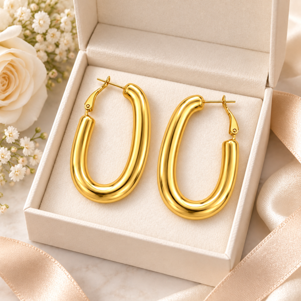 Alba Bijoux – Orecchini Arco gold