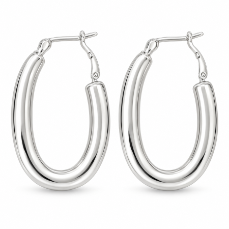 Alba Bijoux – Orecchini Arco white
