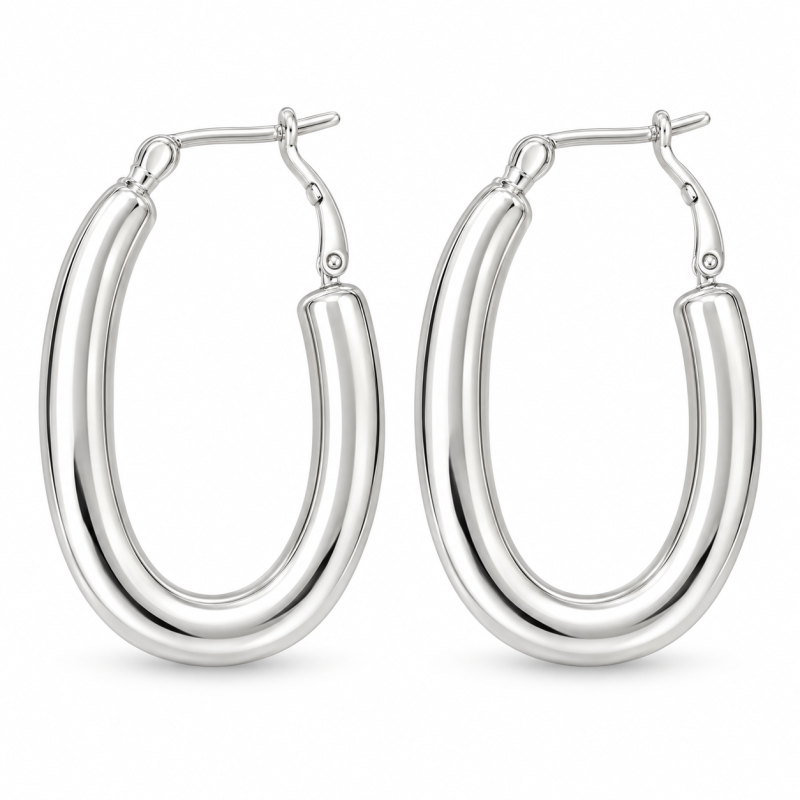 Alba Bijoux – Orecchini Arco white