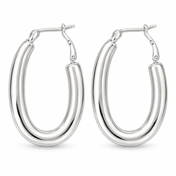 Alba Bijoux – Orecchini Arco white