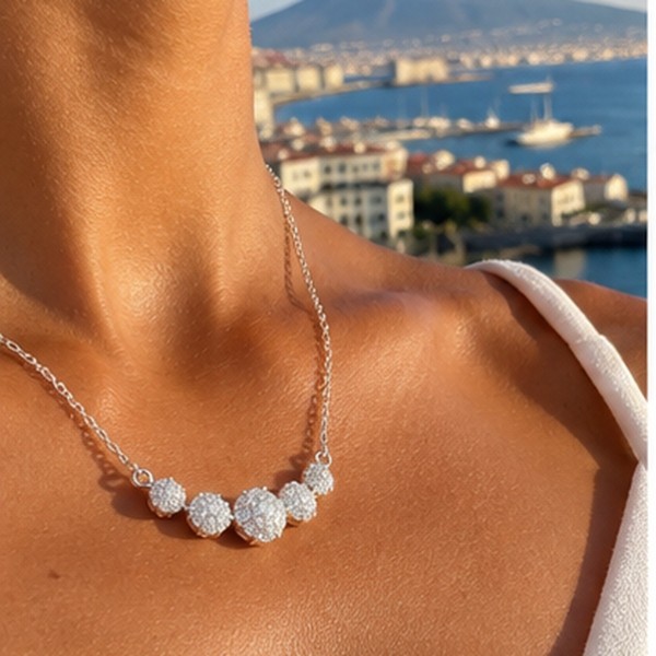 Alba Bijoux - Collana Cinque Luci