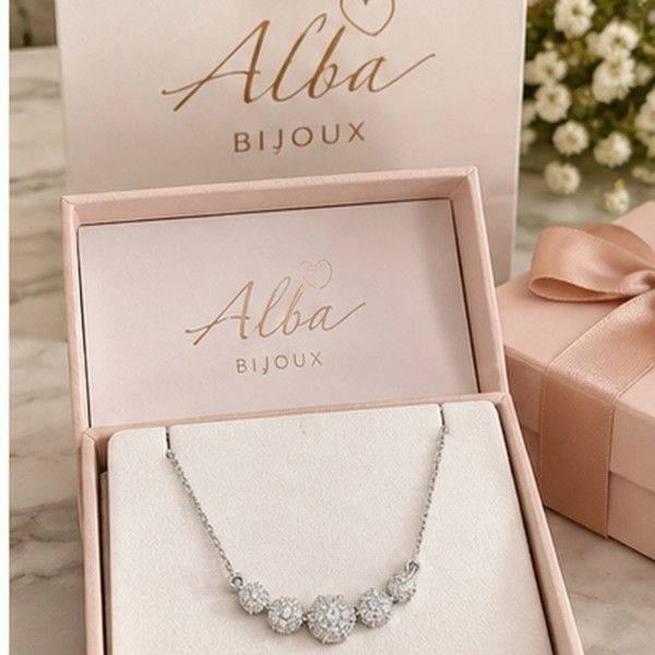 Alba Bijoux - Collana Cinque Luci