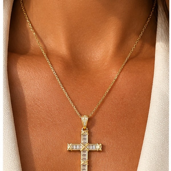 Alba Bijoux – Collana Croce Icona