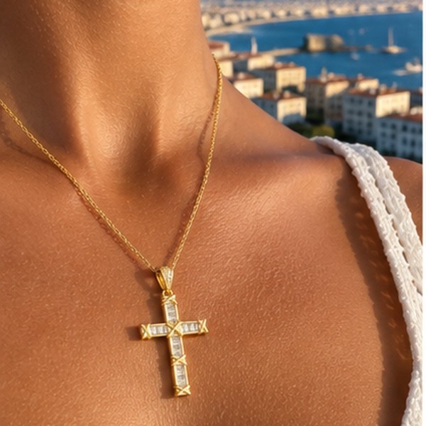 Alba Bijoux – Collana Croce Icona