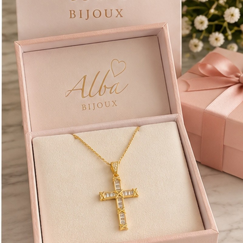 Alba Bijoux – Collana Croce Icona
