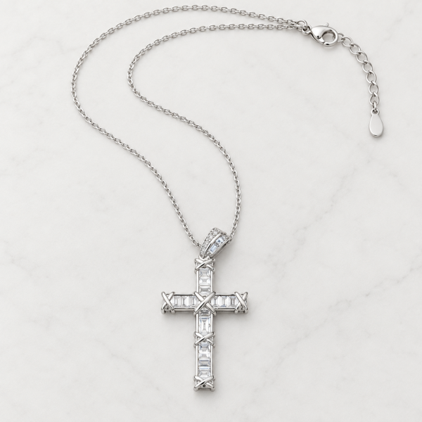 copia di Alba Bijoux – Collana Croce Icona white