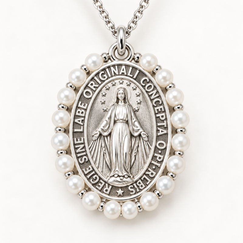 Alba Bijoux – Collana Madonna Perla
