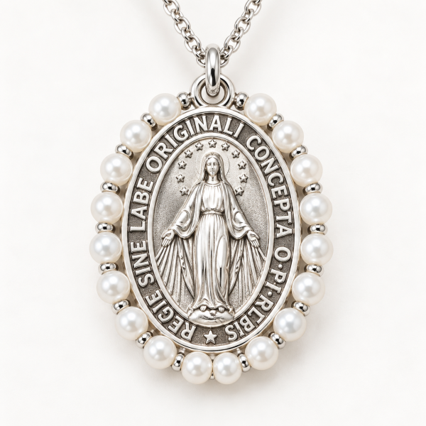 Alba Bijoux – Collana Madonna Perla