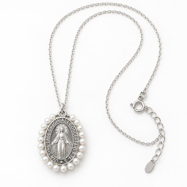 Alba Bijoux – Collana Madonna Perla