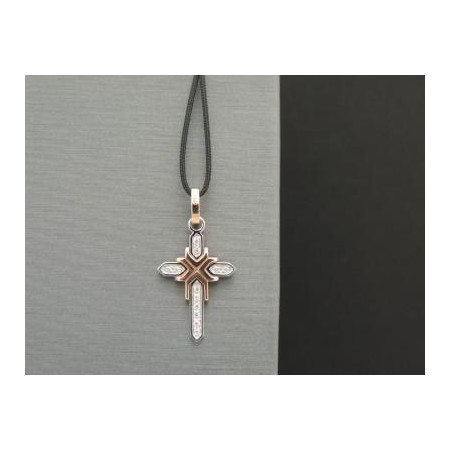 Zancan Pendente da uomo croce