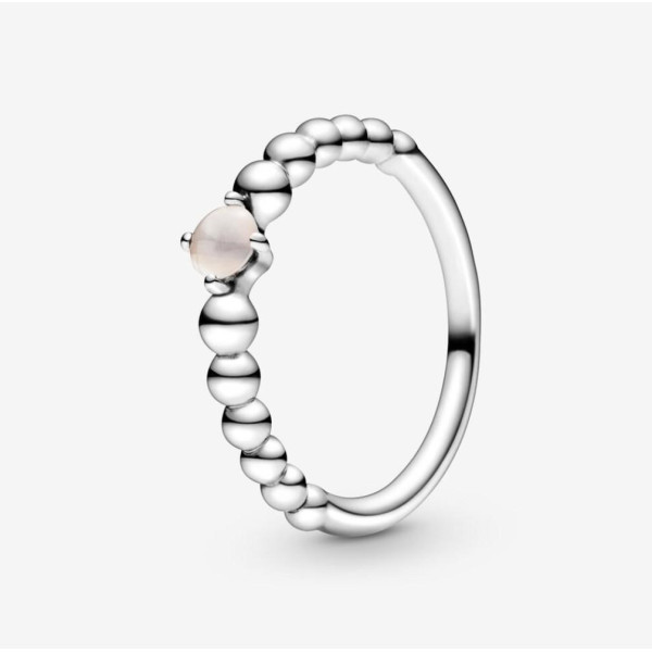 Pandora Anello rosa cipria decorato con sfere