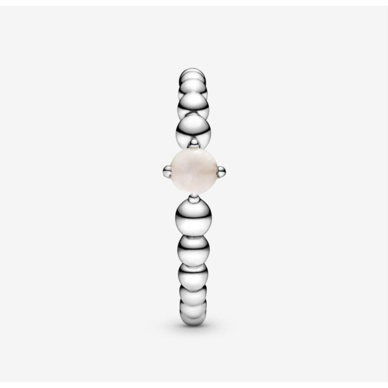 Pandora Anello rosa cipria decorato con sfere