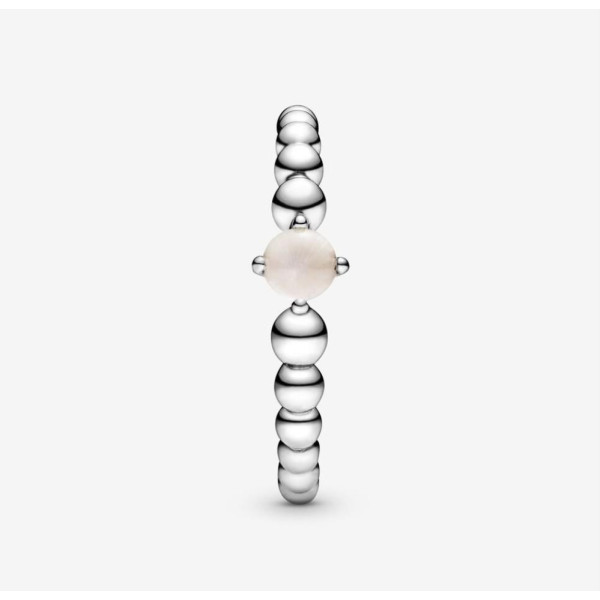 Pandora Anello rosa cipria decorato con sfere