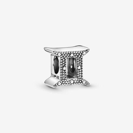 PANDORA Charm dello zodiaco Gemelli scintillante 2