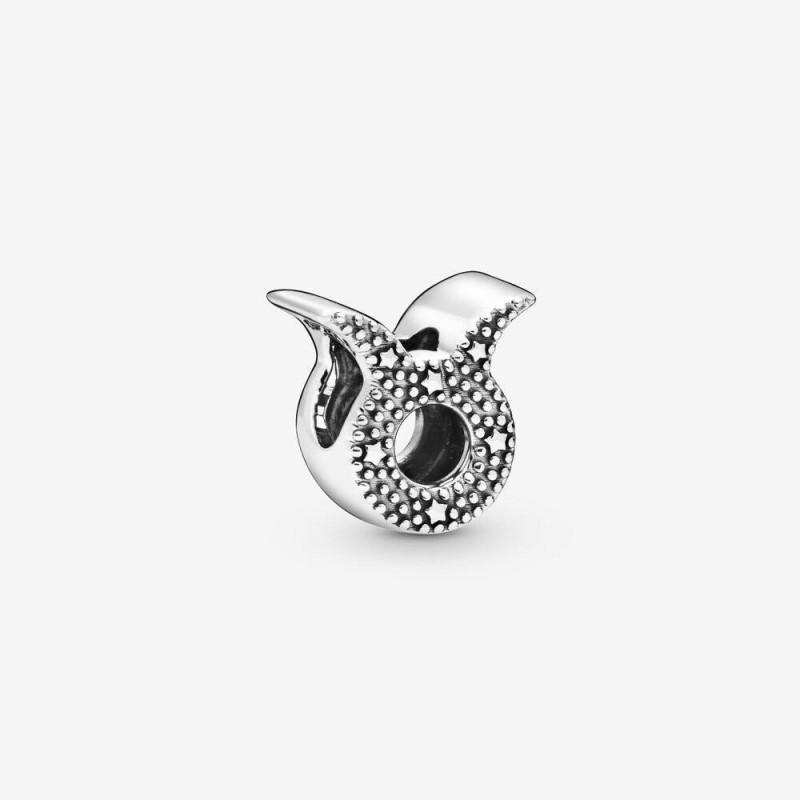 Pandora Charm dello zodiaco Toro scintillante